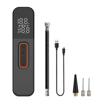 Portable Digital Air Pump – Rechargeable Bike & Ball Inflator
